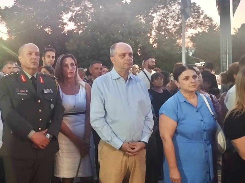 Χιλιάδες πιστοί στον Αμπελώνα για την εορτή του Αγίου Παϊσίου– Παρών στον Πανηγυρικό Εσπερινό ο Χρήστος Καπετάνος
