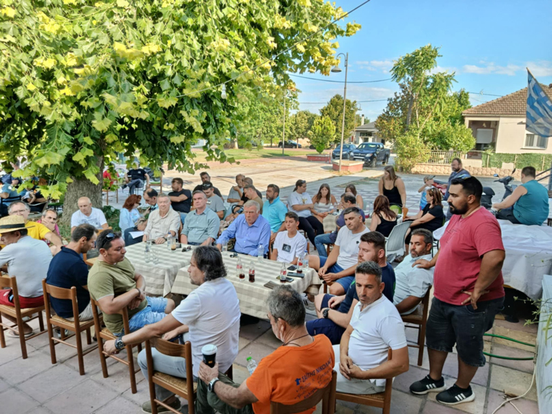Στο πλευρό των αγροτών ο Αντιπεριφερειάρχης Δημήτρης Τσέτσιλας – Παρέστη στην κινητοποίηση του Ελευθερίου