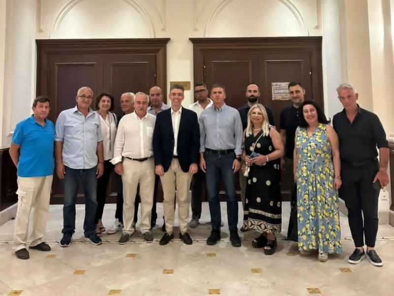 Διήμερη επίσκεψη του ΓΓ Έρευνας και Καινοτομίας Τ. Γαϊτάνη στη Λάρισα – Συναντήσεις με φορείς καινοτομίας και τη Δ.Ε.Ε.Π. ΝΔ παρουσία του Ηλία Σουφλιά