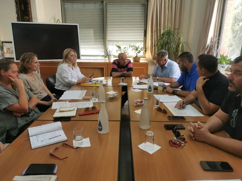 Καναβός και Ντιντή σε συνάντηση για τη ΣΒΑΑ στα Τρίκαλα – Τελευταίες πινελιές στα έργα
