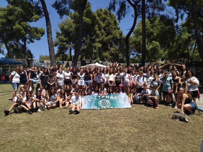 Ολοκληρώθηκε με επιτυχία το καλοκαιρινό camp του Γ.Σ. Τυρνάβου στη Χαλκιδική!