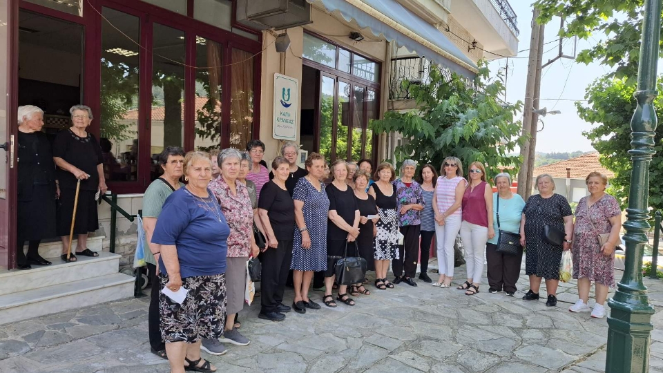 Δήμος Ελασσόνας: Επισκέψεις της Αντιδημάρχου Κοινωνικής Πρόνοιας στα ΚΑΠΗ