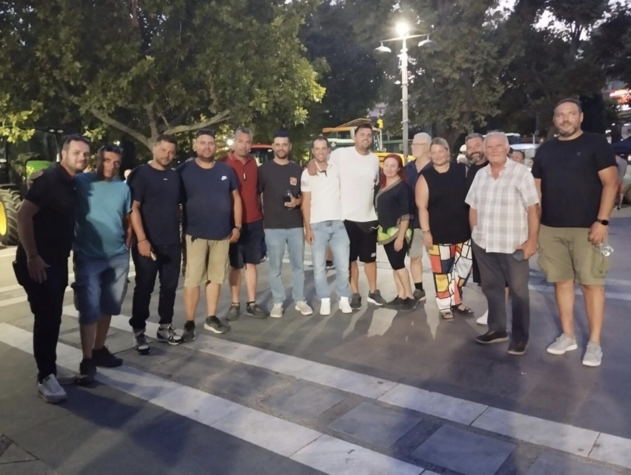 Μαζί με τους αγρότες ο Δήμος Τυρνάβου – Συμμετοχή στο συλλαλητήριο της Λάρισας