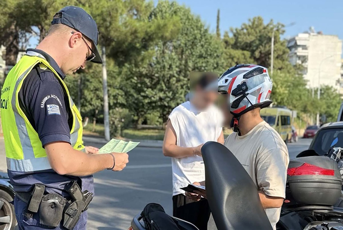 Θεσσαλία:103 Παραβάσεις για Μη Χρήση Κράνους σε Μόλις 1.369 Ελέγχους – Συναγερμός στους Δρόμους!