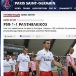 Viral πρόκληση του Πανθρακικού στην Παρί μετά την κατάκτηση του Champions League
